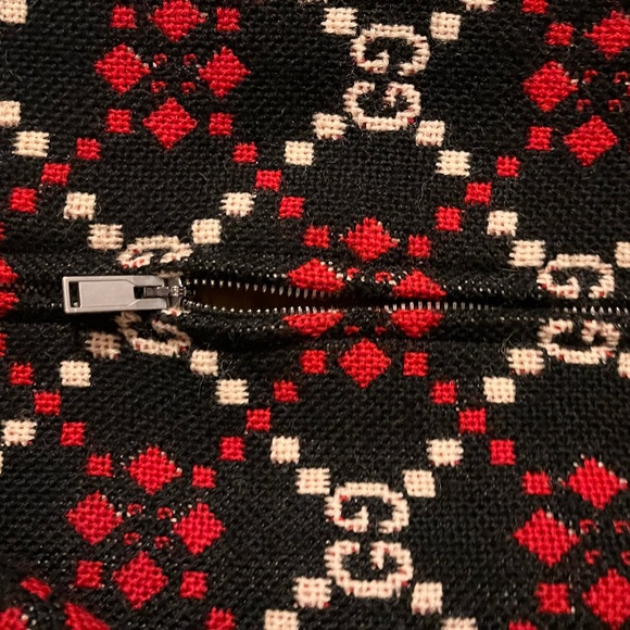 Gucci Macro GG Diamond Wool Jacket - Picture 3 of 6